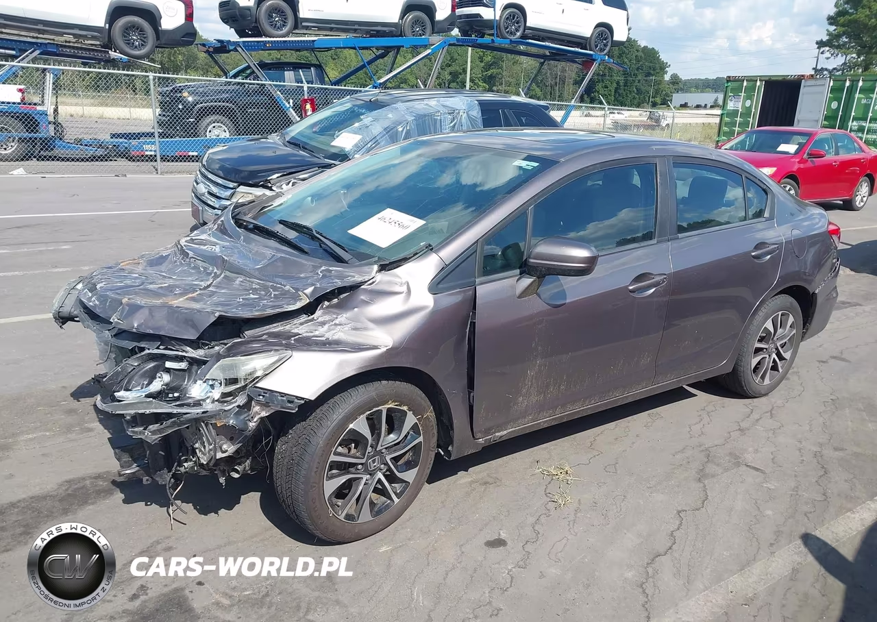 2014 Honda Civic Ex VIN:19XFB2F83EE029794 - 2