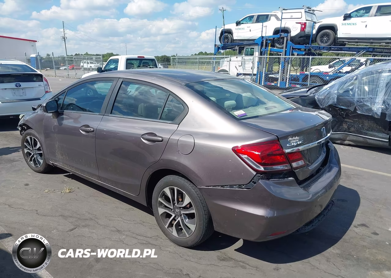 2014 Honda Civic Ex VIN:19XFB2F83EE029794 - 3