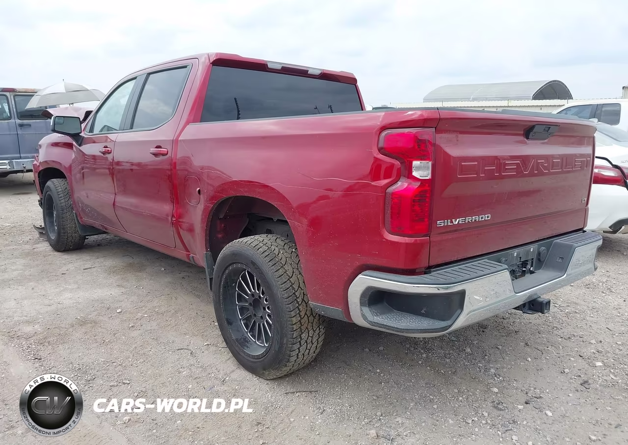 2021 Chevrolet Silverado 1500 2Wd Short Bed Lt VIN:3GCPWCEDXMG417279 - 3