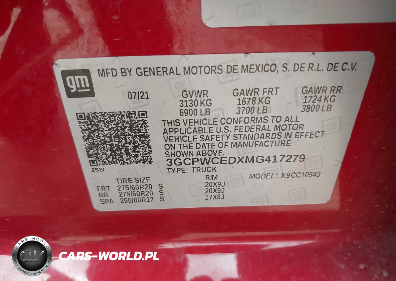 2021 Chevrolet Silverado 1500 2Wd Short Bed Lt VIN:3GCPWCEDXMG417279 - 9