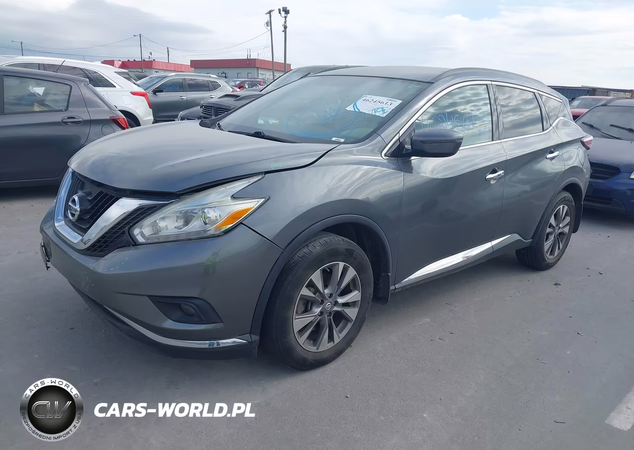 2016 Nissan Murano Sv VIN:5N1AZ2MG5GN144245 - 2