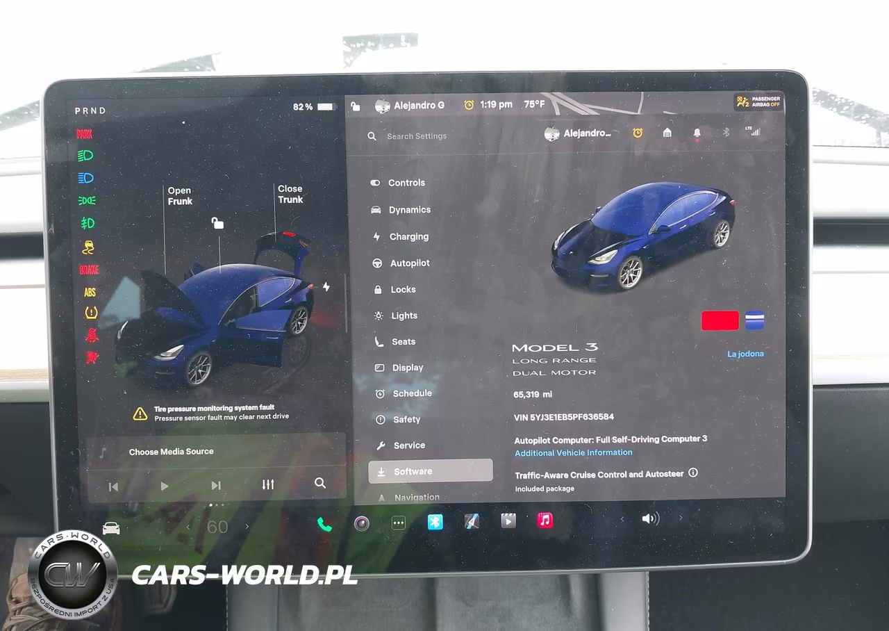 2023 Tesla Model 3 Long Range Dual Motor All-Wheel Drive VIN:5YJ3E1EB5PF636584 - 7