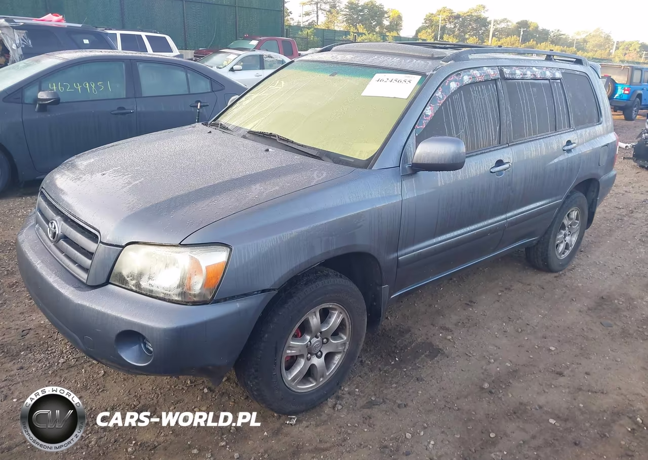 2005 Toyota Highlander VIN:JTEHD21A850037326 - 2