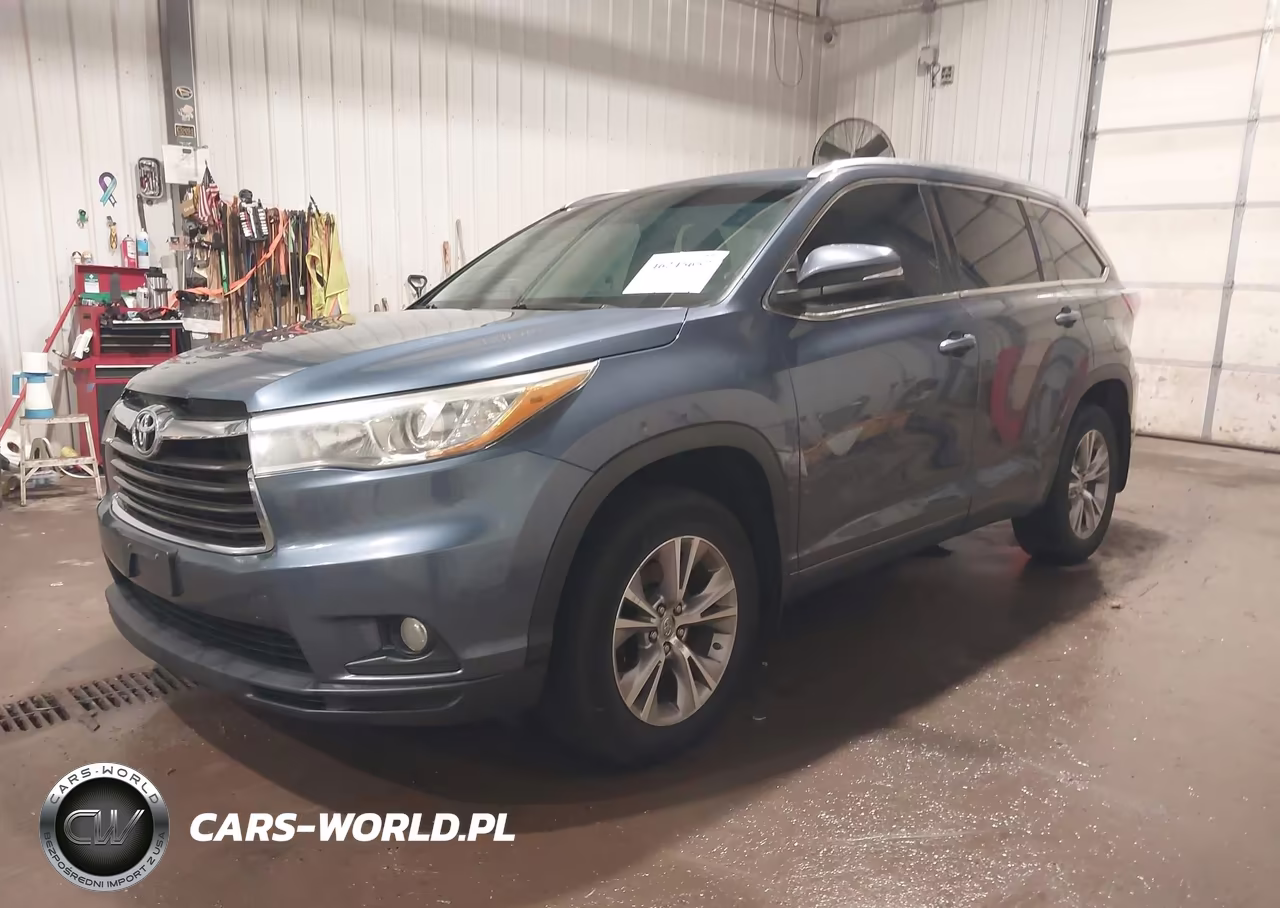 2015 Toyota Highlander Xle V6 VIN:5TDJKRFH9FS174638 - 2