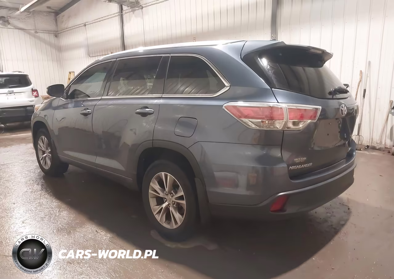 2015 Toyota Highlander Xle V6 VIN:5TDJKRFH9FS174638 - 3