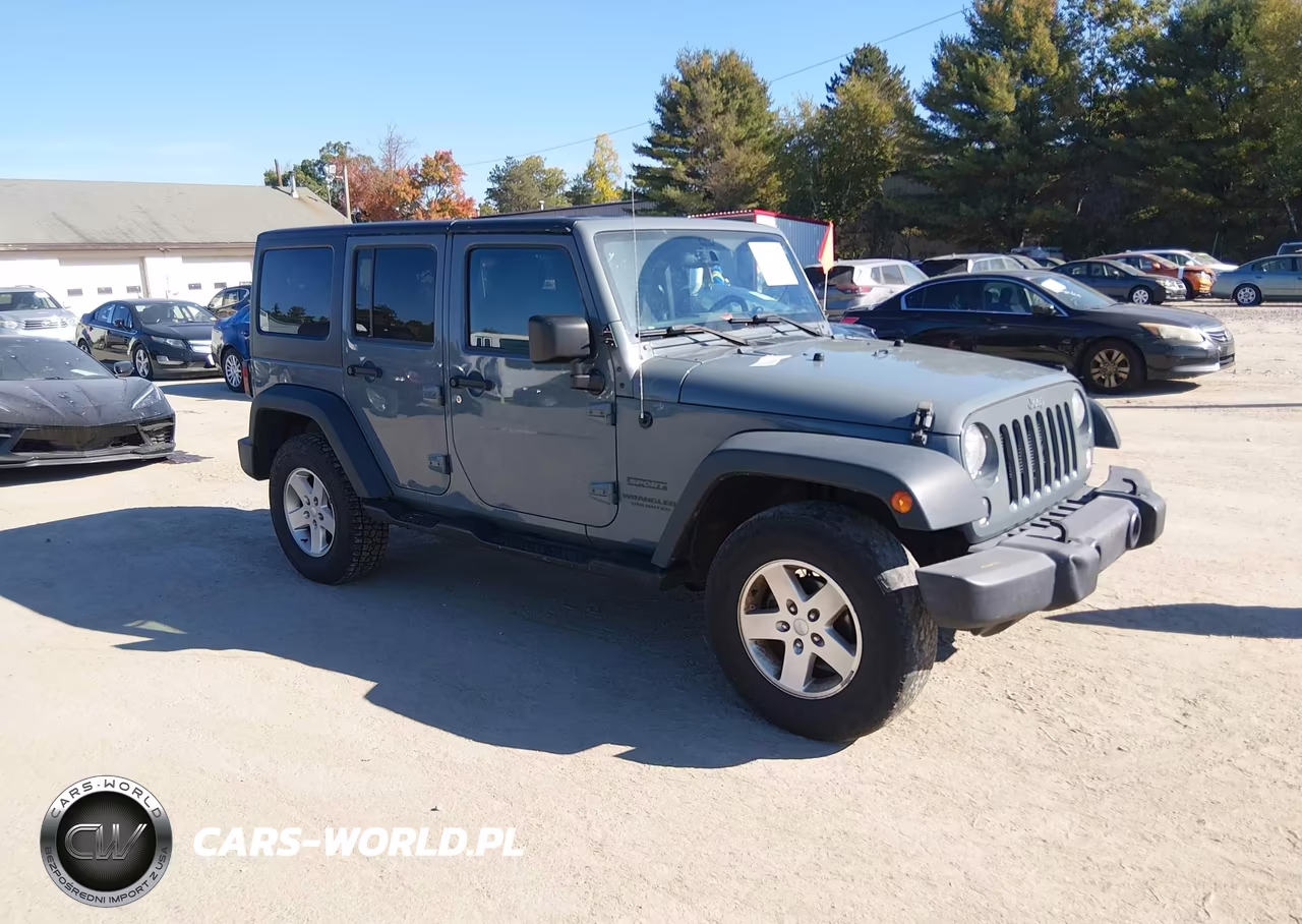 2015 Jeep Wrangler Unlimited Sport VIN:1C4BJWDG3FL727009 - 1