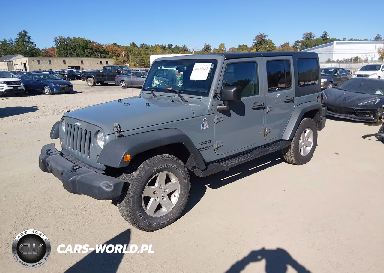 2015 Jeep Wrangler Unlimited Sport VIN:1C4BJWDG3FL727009 - 2