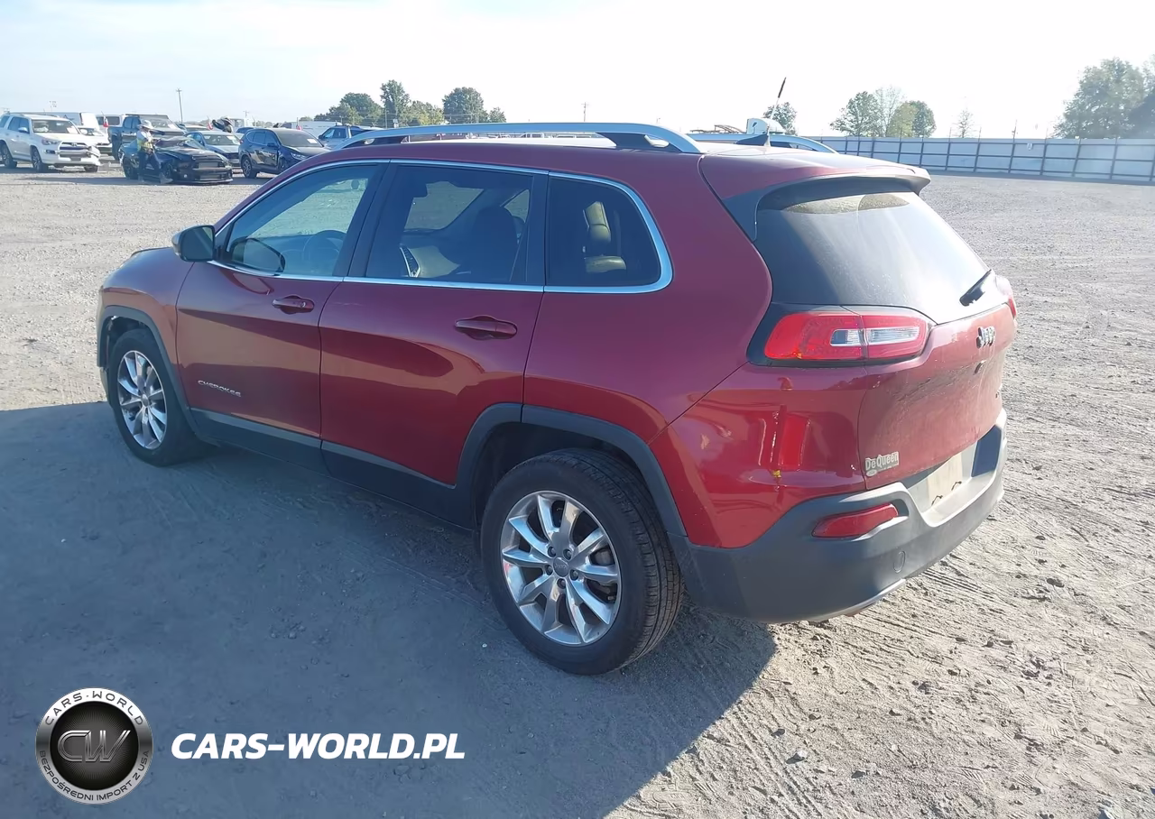 2016 Jeep Cherokee Limited VIN:1C4PJLDB2GW264398 - 3