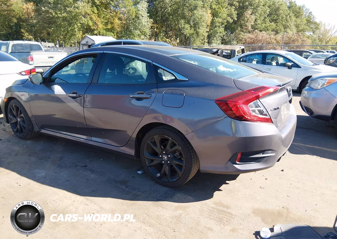 2021 Honda Civic Sport VIN:19XFC2F84ME002146 - 3