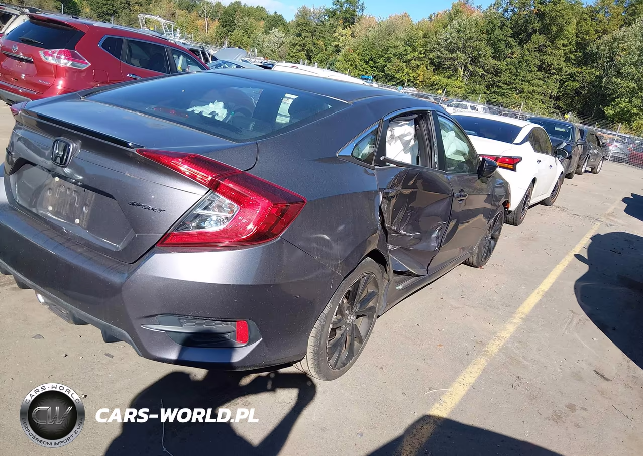 2021 Honda Civic Sport VIN:19XFC2F84ME002146 - 4