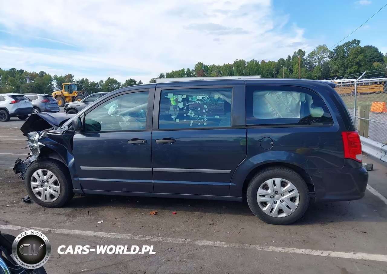 2014 Dodge Grand Caravan American Value Pkg VIN:2C4RDGBGXER129438 - 14