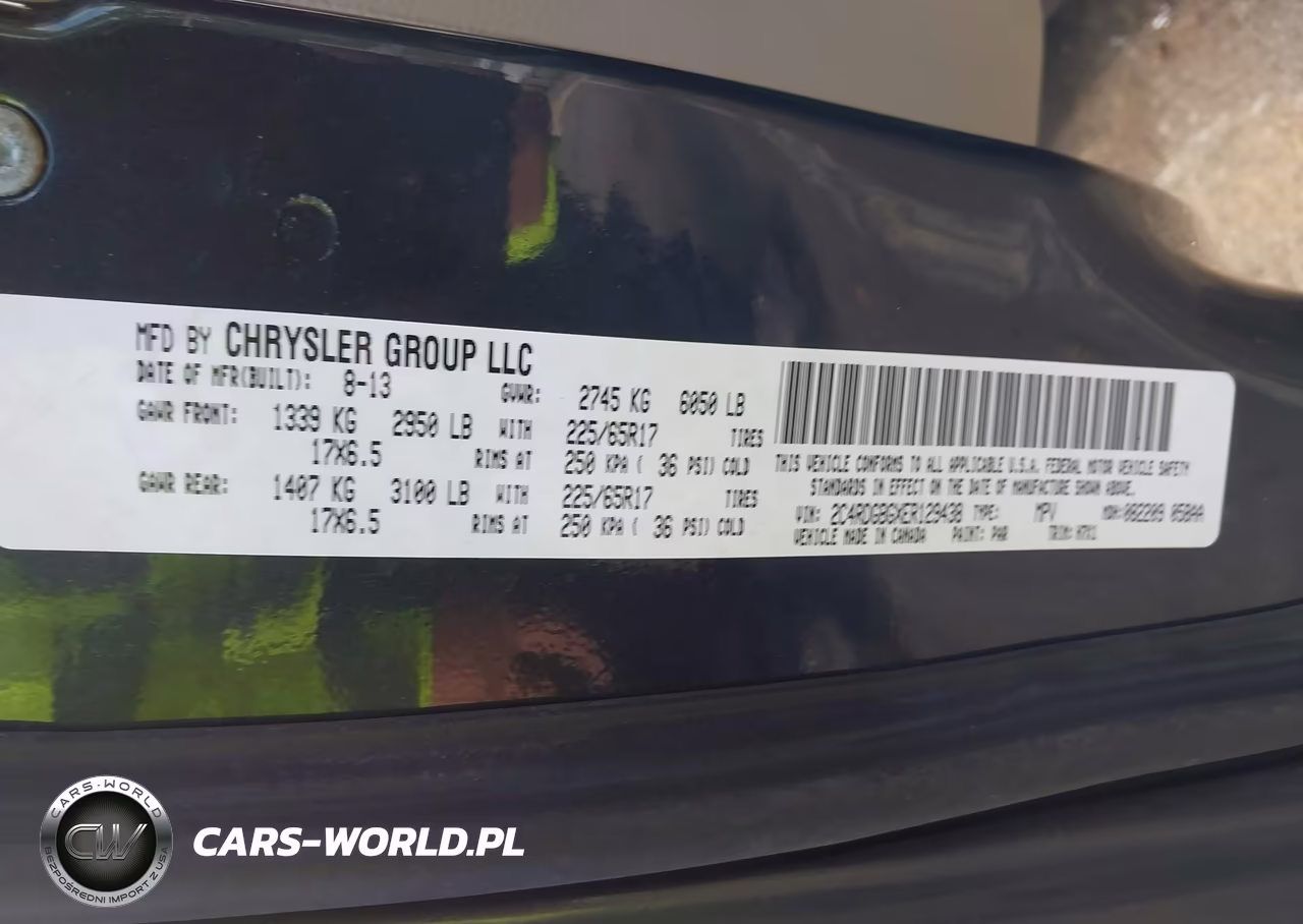 2014 Dodge Grand Caravan American Value Pkg VIN:2C4RDGBGXER129438 - 9