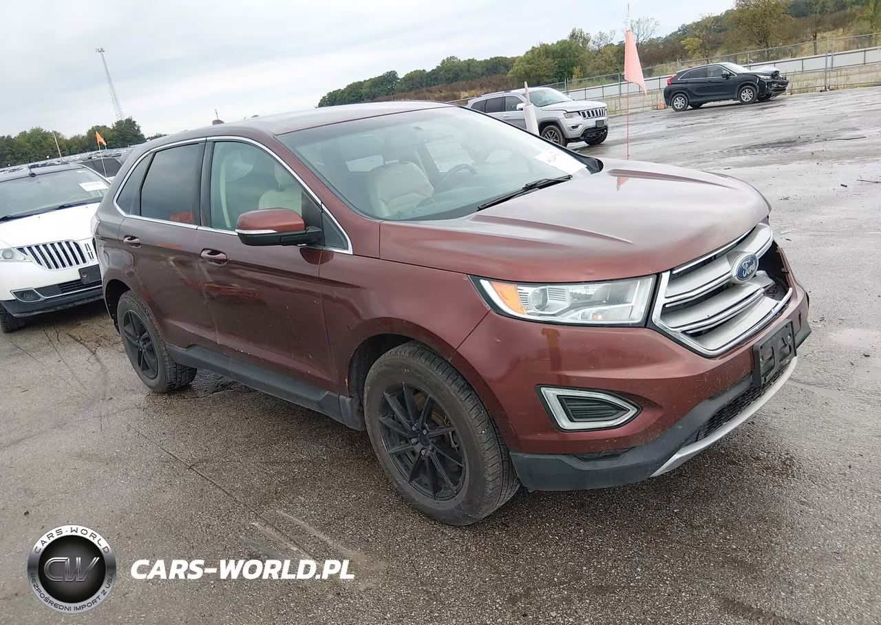 2015 Ford Edge Sel VIN:2FMTK4J90FBB87691 - 1