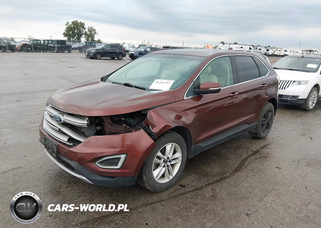 2015 Ford Edge Sel VIN:2FMTK4J90FBB87691 - 2