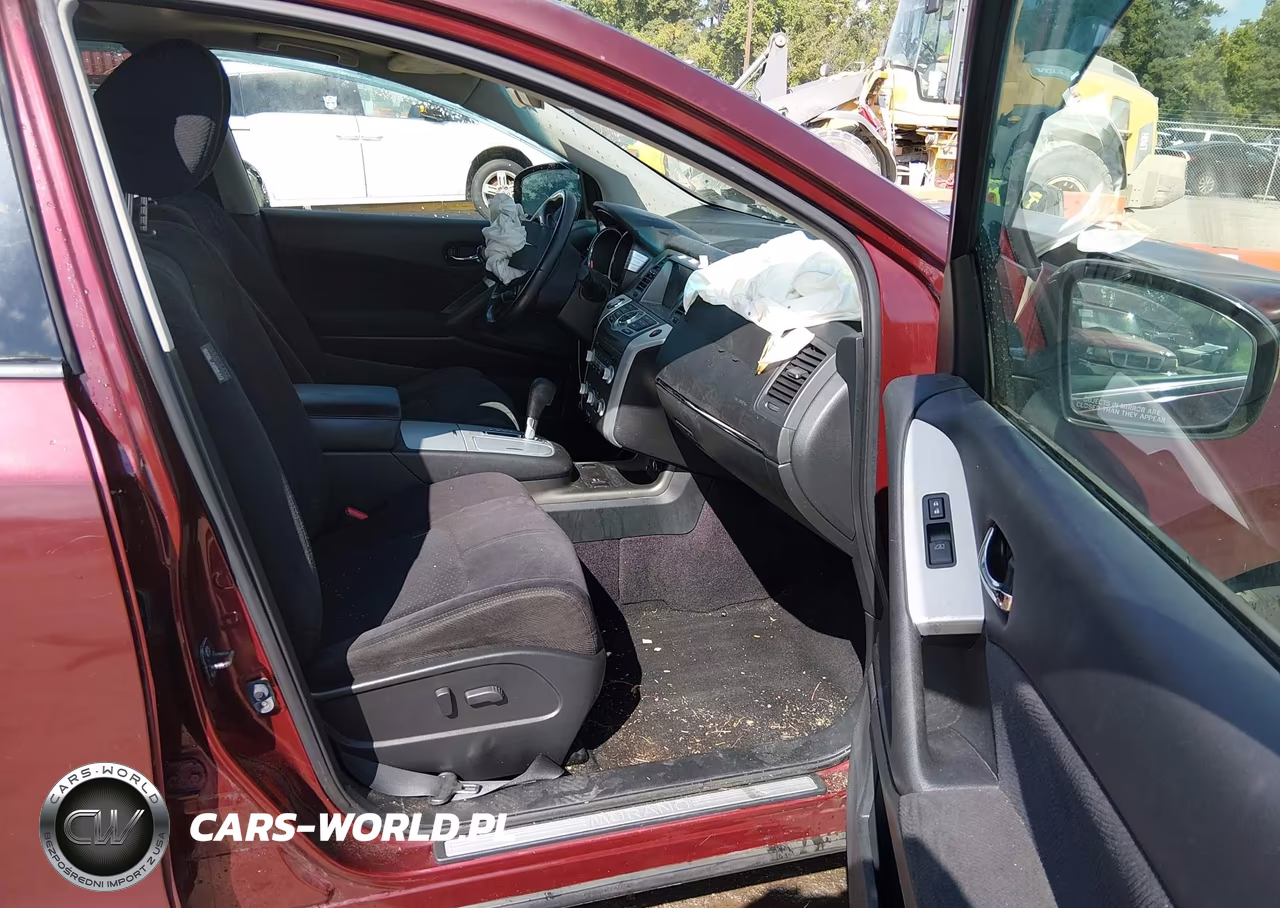 2012 Nissan Murano Sv VIN:JN8AZ1MW5CW211120 - 5