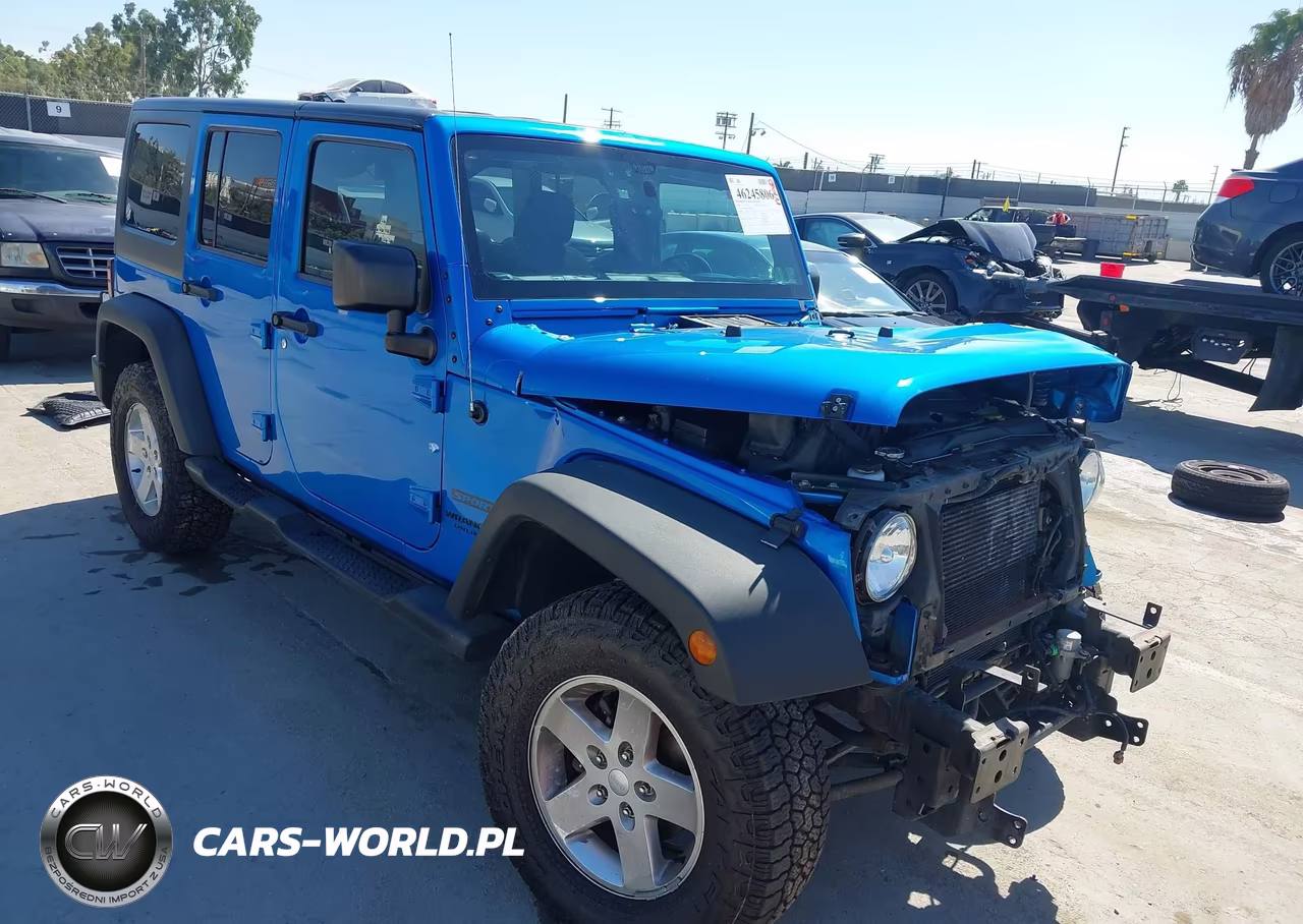 2016 Jeep Wrangler Unlimited Sport VIN:1C4BJWDG3GL270798 - 1