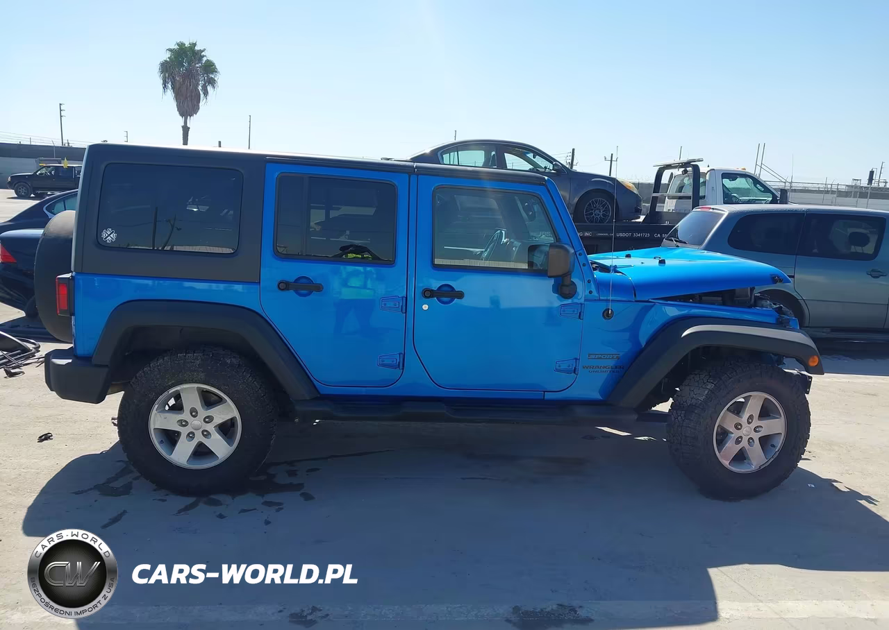 2016 Jeep Wrangler Unlimited Sport VIN:1C4BJWDG3GL270798 - 14
