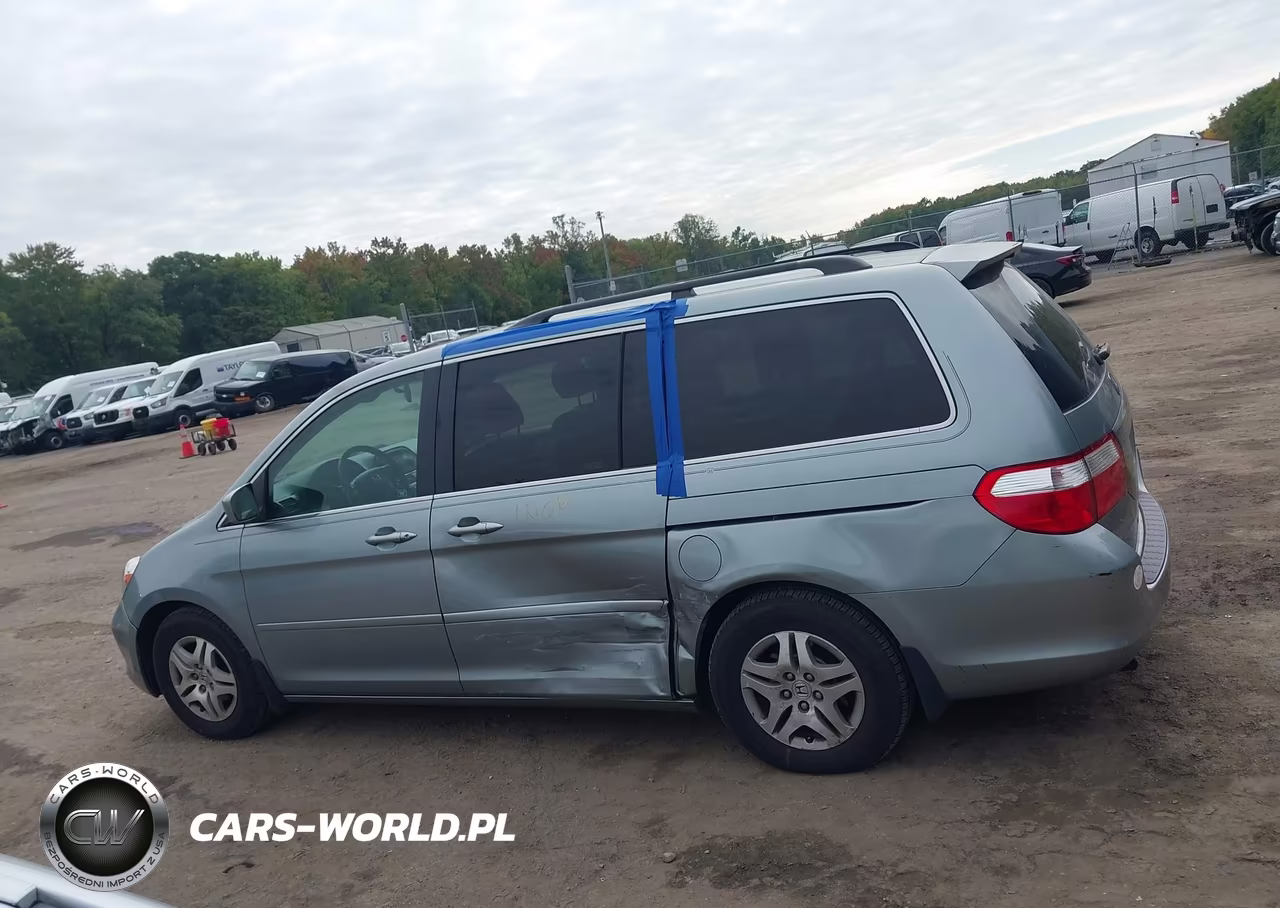 2007 Honda Odyssey Ex-L VIN:5FNRL38747B105914 - 14