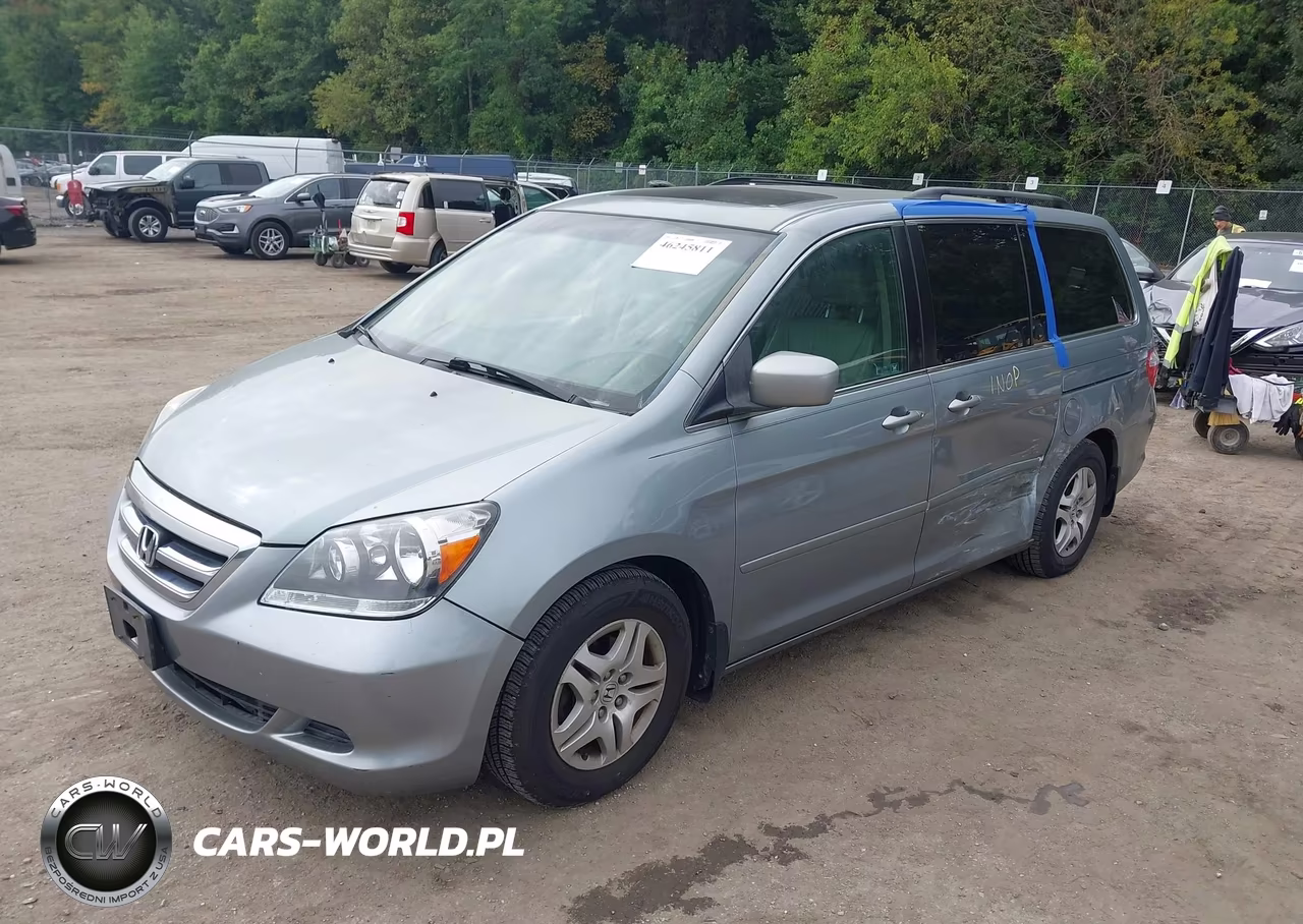 2007 Honda Odyssey Ex-L VIN:5FNRL38747B105914 - 2