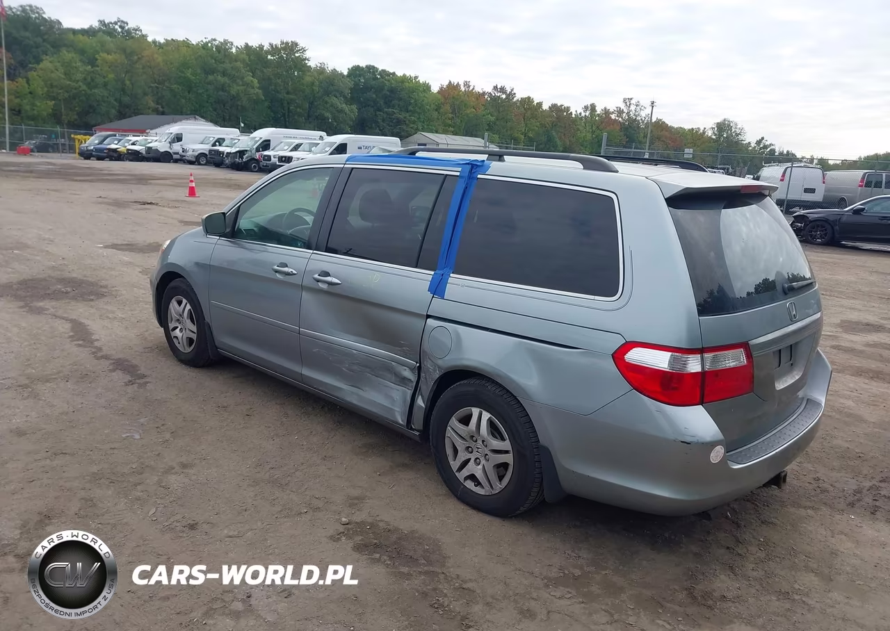 2007 Honda Odyssey Ex-L VIN:5FNRL38747B105914 - 3