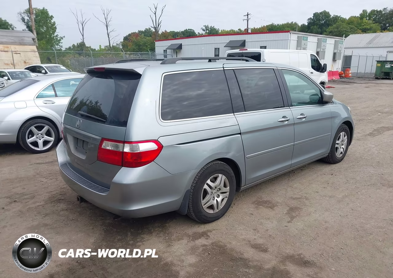 2007 Honda Odyssey Ex-L VIN:5FNRL38747B105914 - 4