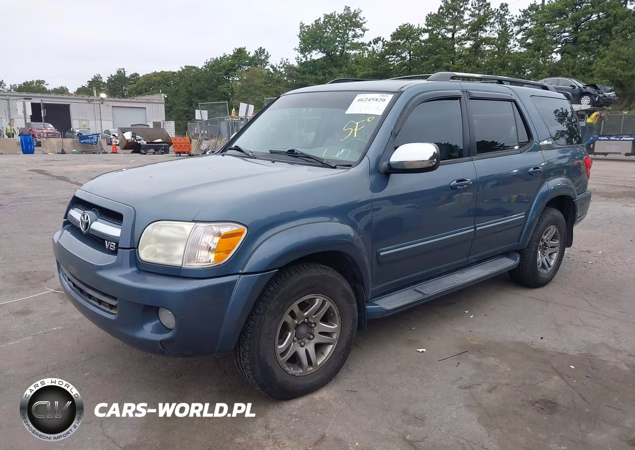 2007 Toyota Sequoia Limited V8 VIN:5TDBT48A57S284270 - 2