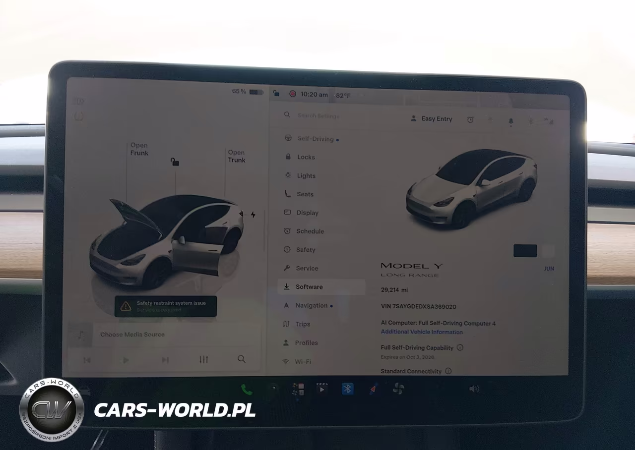 2025 Tesla Model Y Long Range Dual Motor Rear-Wheel Drive VIN:7SAYGDEDXSA369020 - 7
