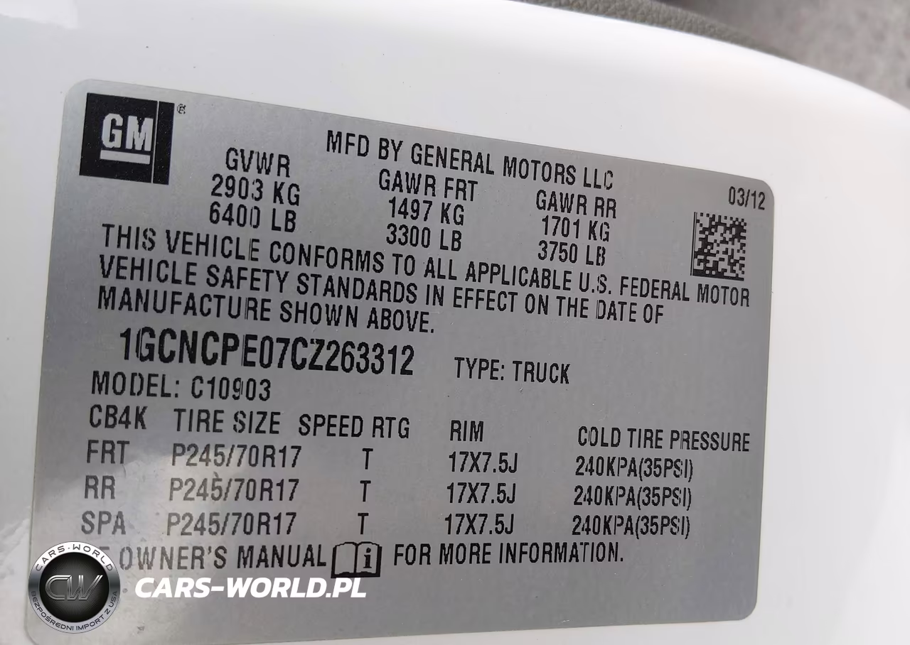 2012 Chevrolet Silverado 1500 Work Truck VIN:1GCNCPE07CZ263312 - 9
