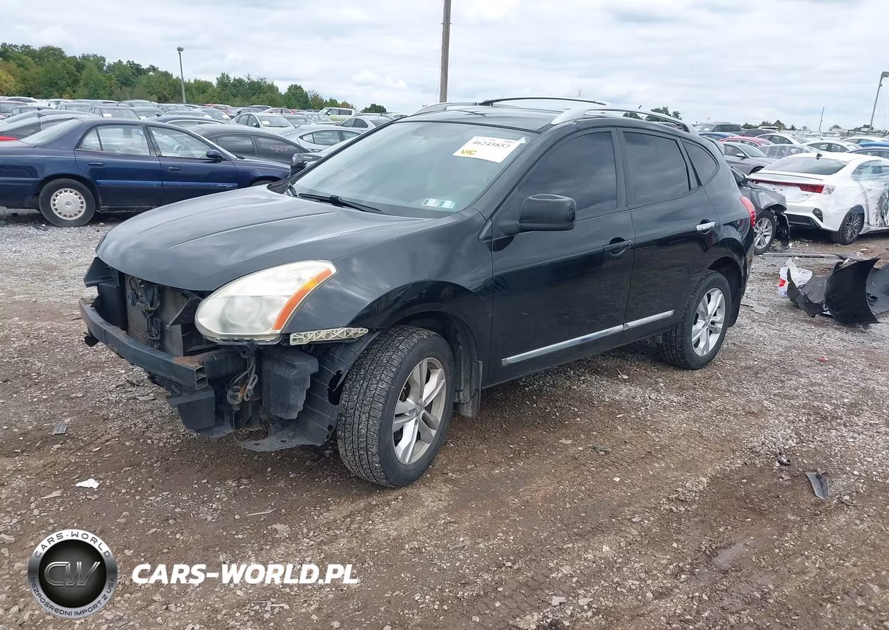 2012 Nissan Rogue Sv VIN:JN8AS5MV7CW704672 - 2