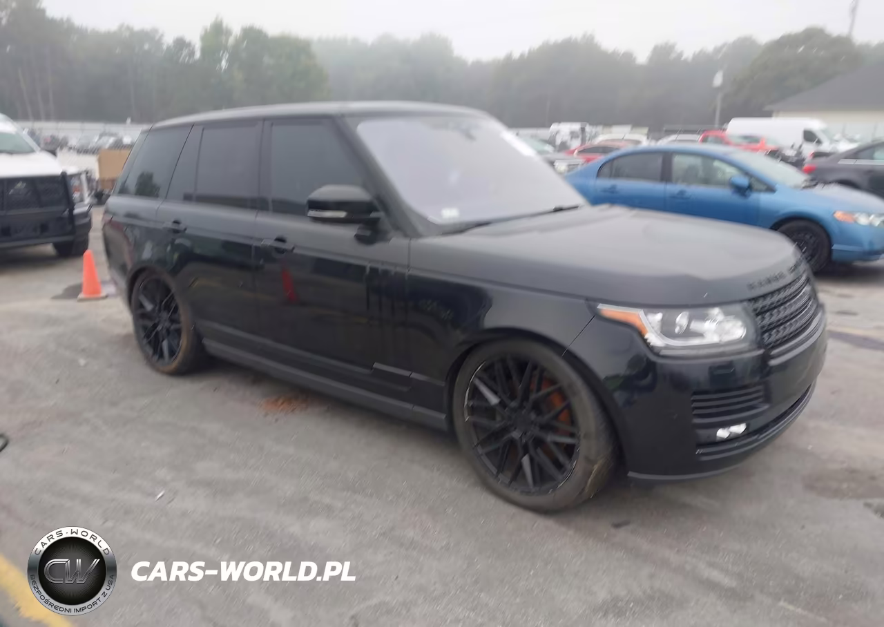 2017 Land Rover Range Rover 3.0L V6 Supercharged