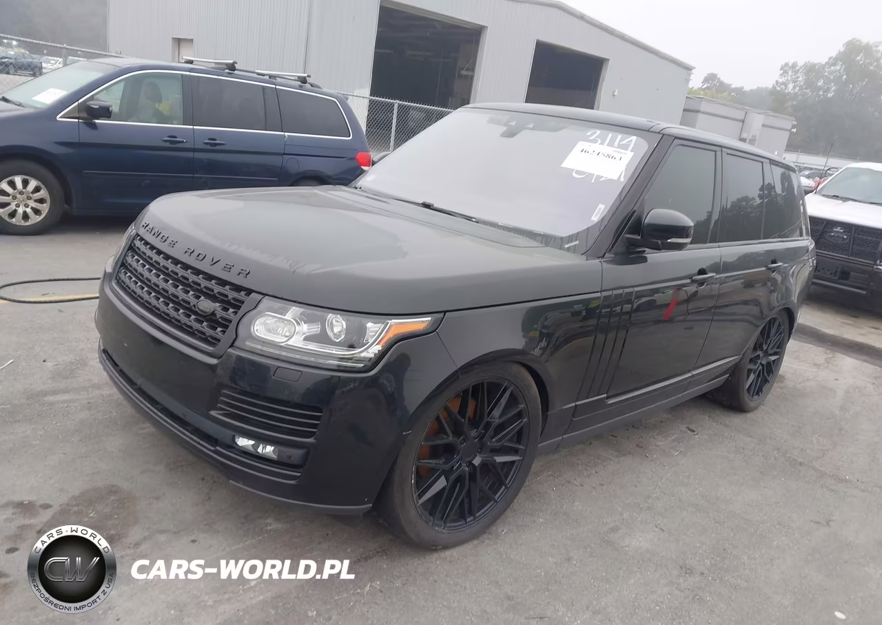 2017 Land Rover Range Rover 3.0L V6 Supercharged VIN:SALGR2FV6HA363114 - 2