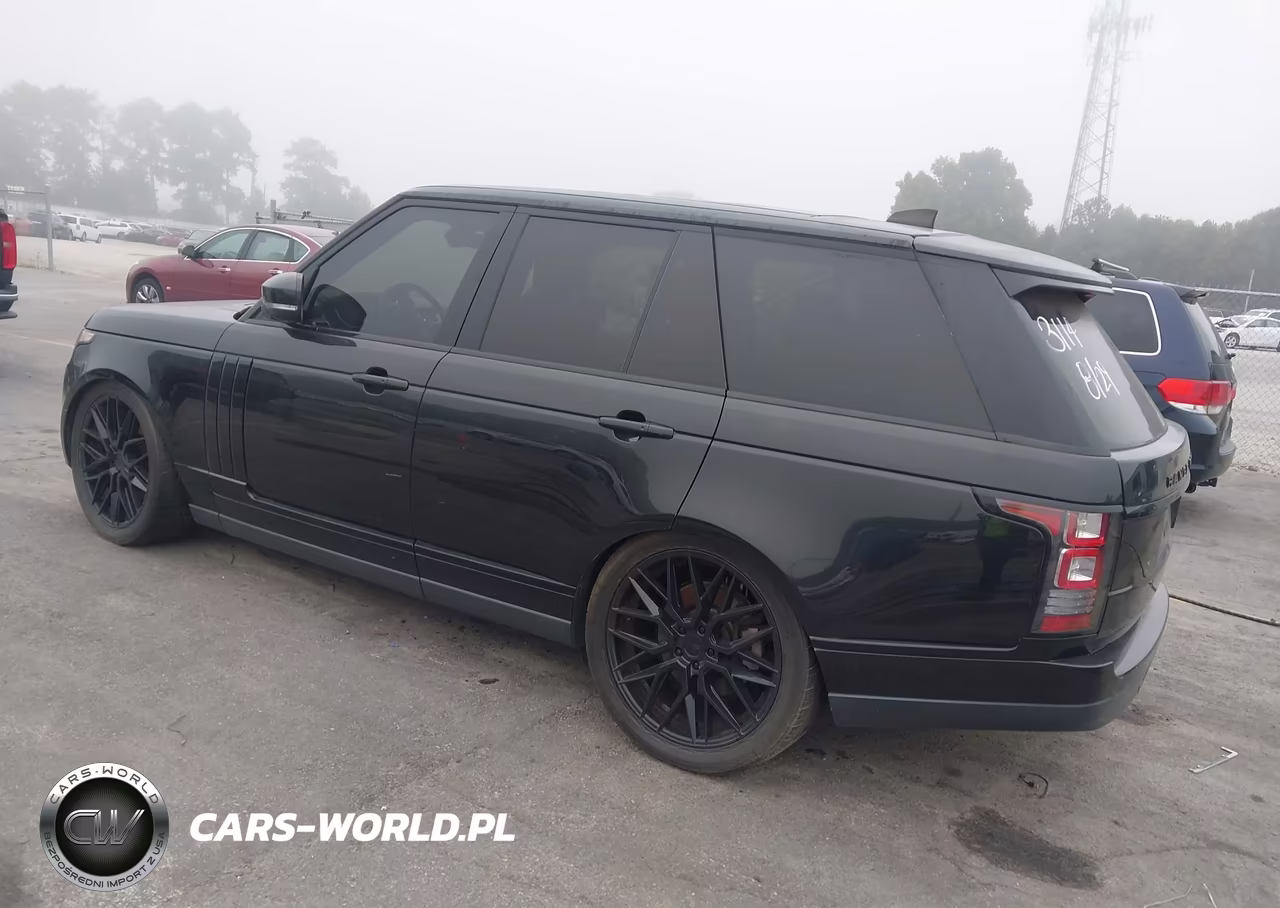 2017 Land Rover Range Rover 3.0L V6 Supercharged VIN:SALGR2FV6HA363114 - 3