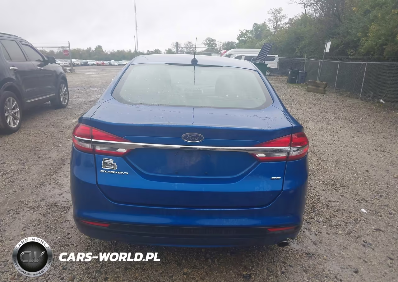 2017 Ford Fusion Se VIN:3FA6P0H78HR349206 - 16