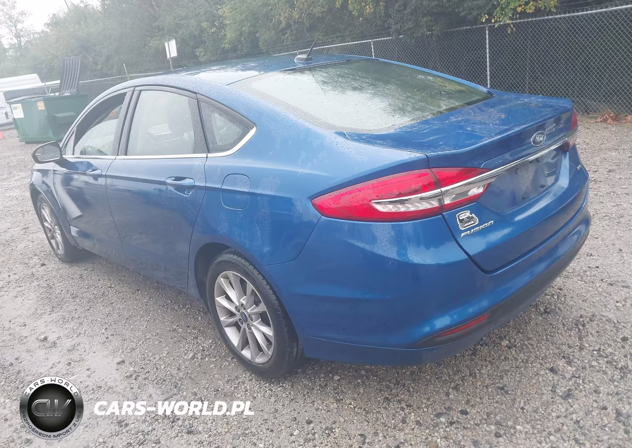 2017 Ford Fusion Se VIN:3FA6P0H78HR349206 - 3
