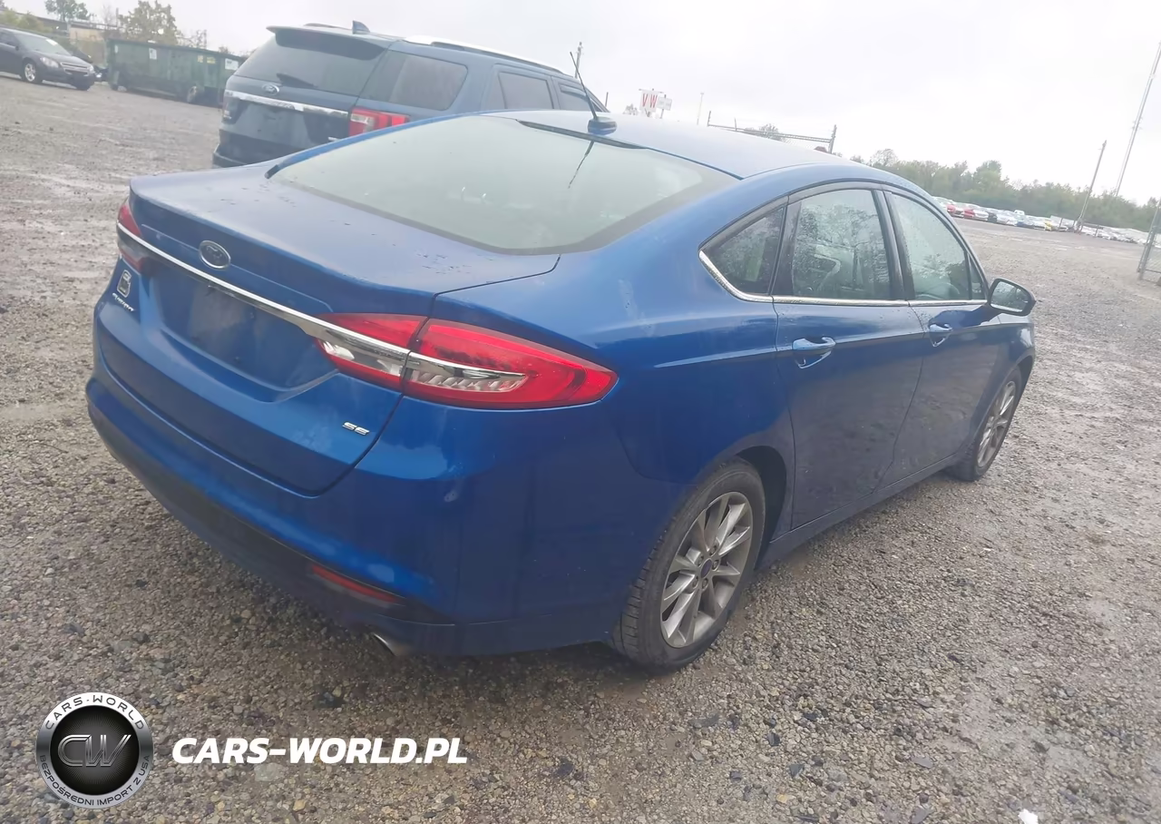 2017 Ford Fusion Se VIN:3FA6P0H78HR349206 - 4