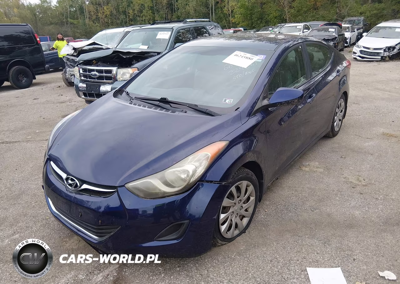 2013 Hyundai Elantra Gls VIN:5NPDH4AE3DH229261 - 2