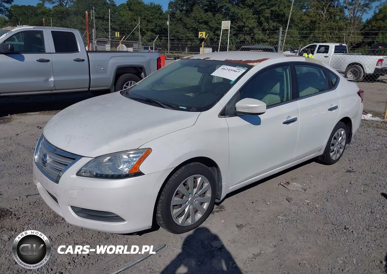 2015 Nissan Sentra Sv VIN:3N1AB7AP7FY254762 - 2