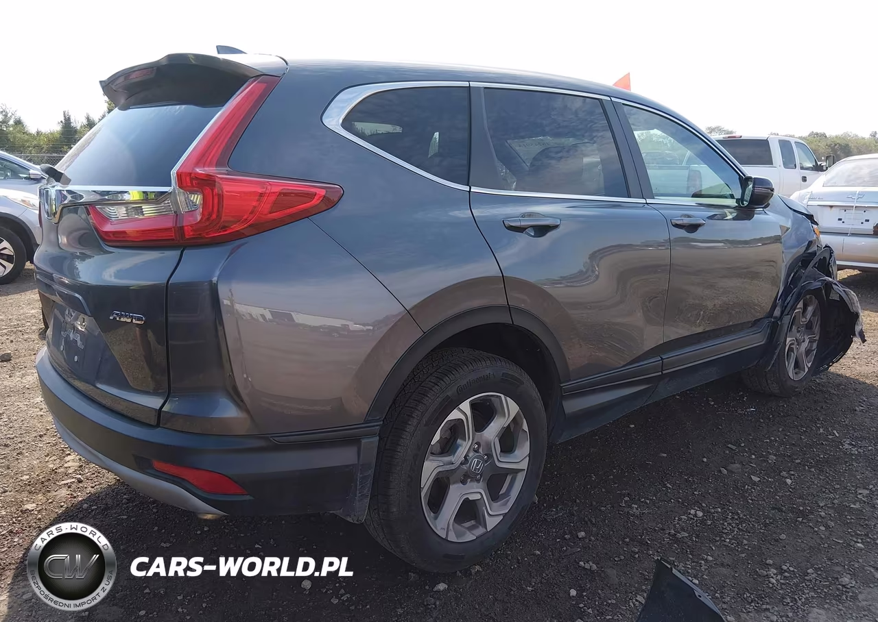 2017 Honda Cr-V Ex-L-Ex-L Navi VIN:2HKRW2H81HH607051 - 4