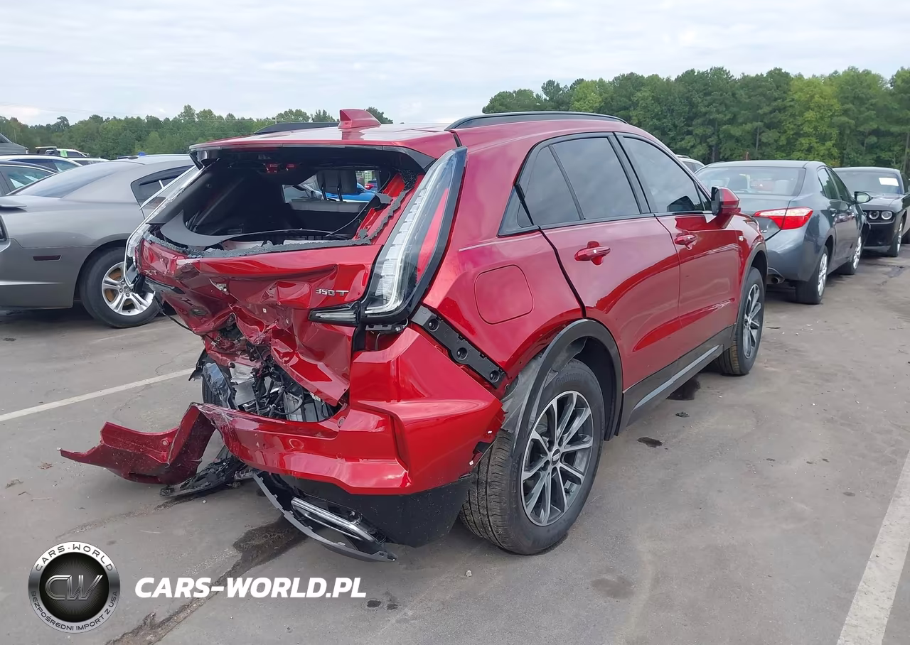 2025 Cadillac Xt4 Fwd Sport VIN:1GYFZER45SF104156 - 4