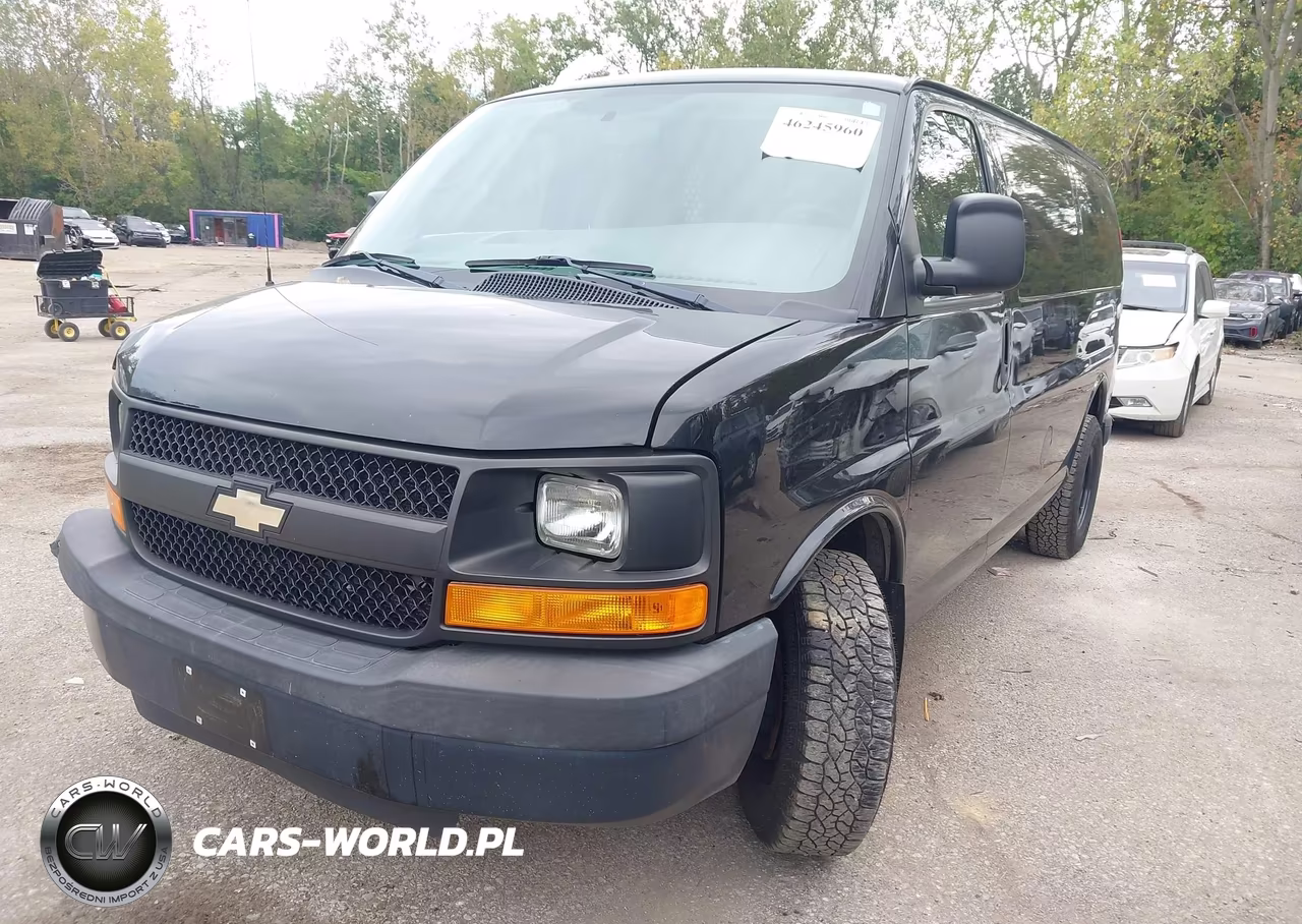 2013 Chevrolet Express 2500 Work Van VIN:1GCWGFCAXD1180472 - 2