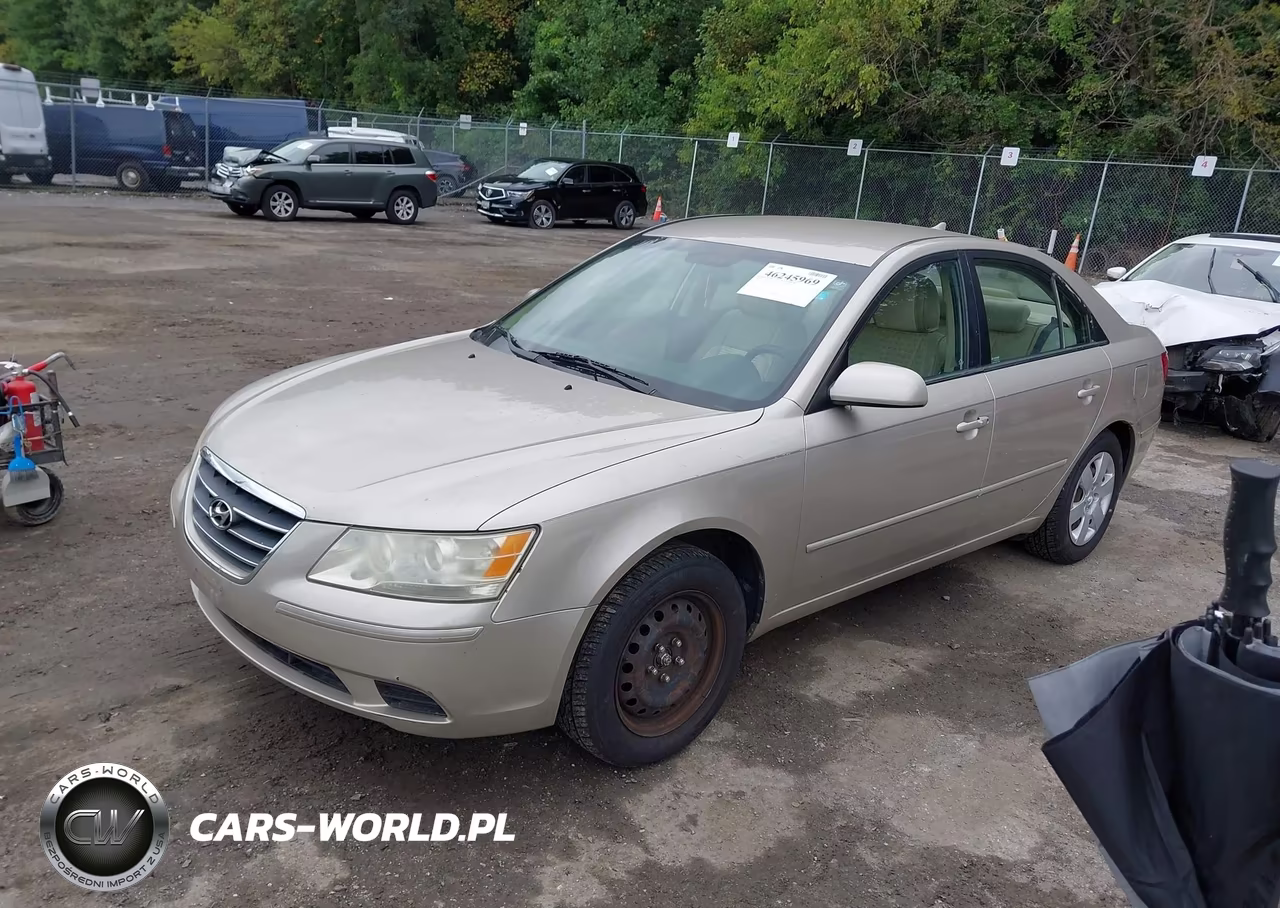 2009 Hyundai Sonata Gls VIN:5NPET46C99H482442 - 2