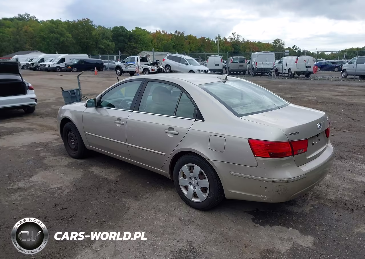 2009 Hyundai Sonata Gls VIN:5NPET46C99H482442 - 3