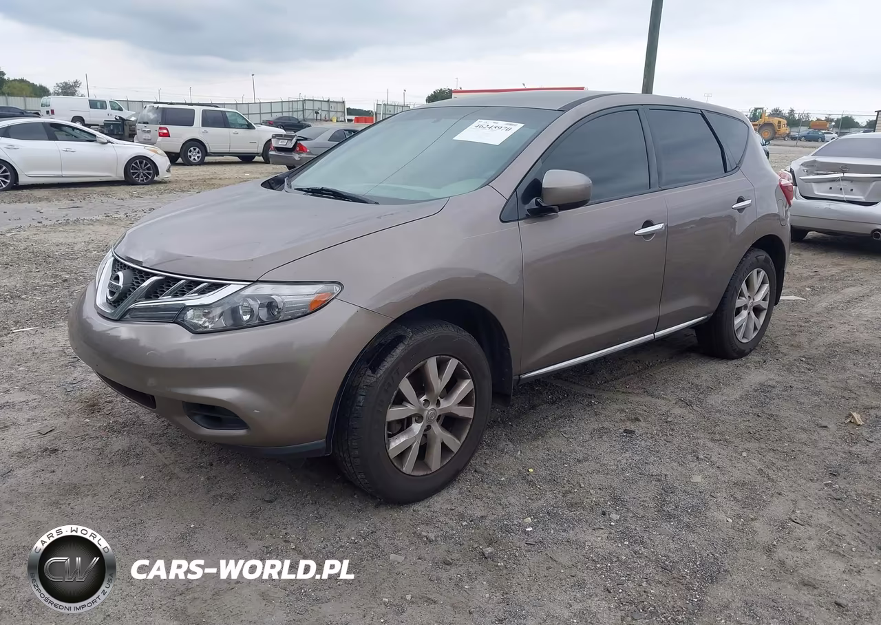 2011 Nissan Murano S VIN:JN8AZ1MU4BW057206 - 2