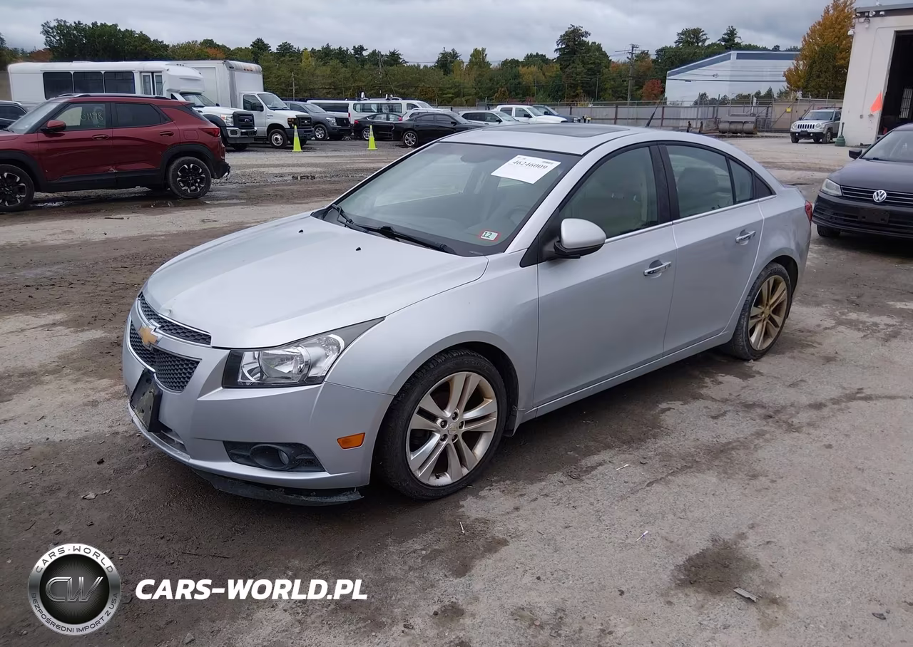 2012 Chevrolet Cruze Ltz VIN:1G1PH5SC6C7136990 - 2