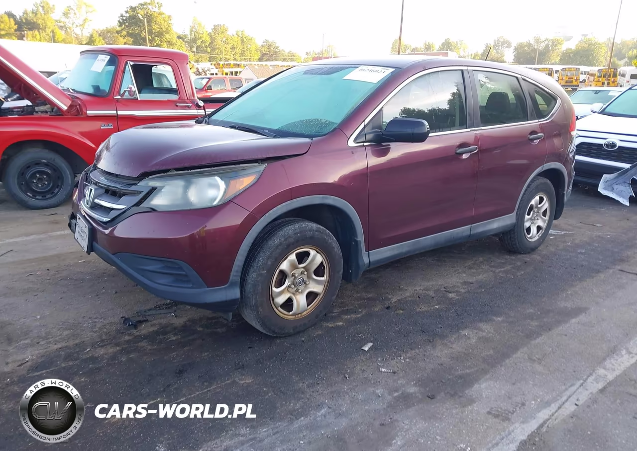 2013 Honda Cr-V Lx VIN:5J6RM3H30DL026768 - 2