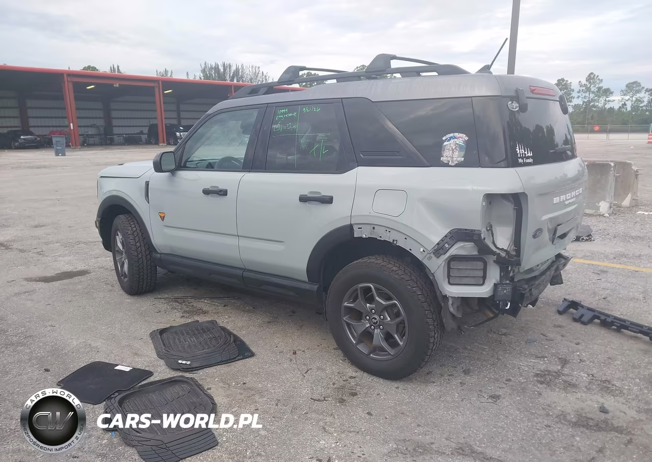 2021 Ford Bronco Sport Badlands VIN:3FMCR9D94MRB33698 - 3