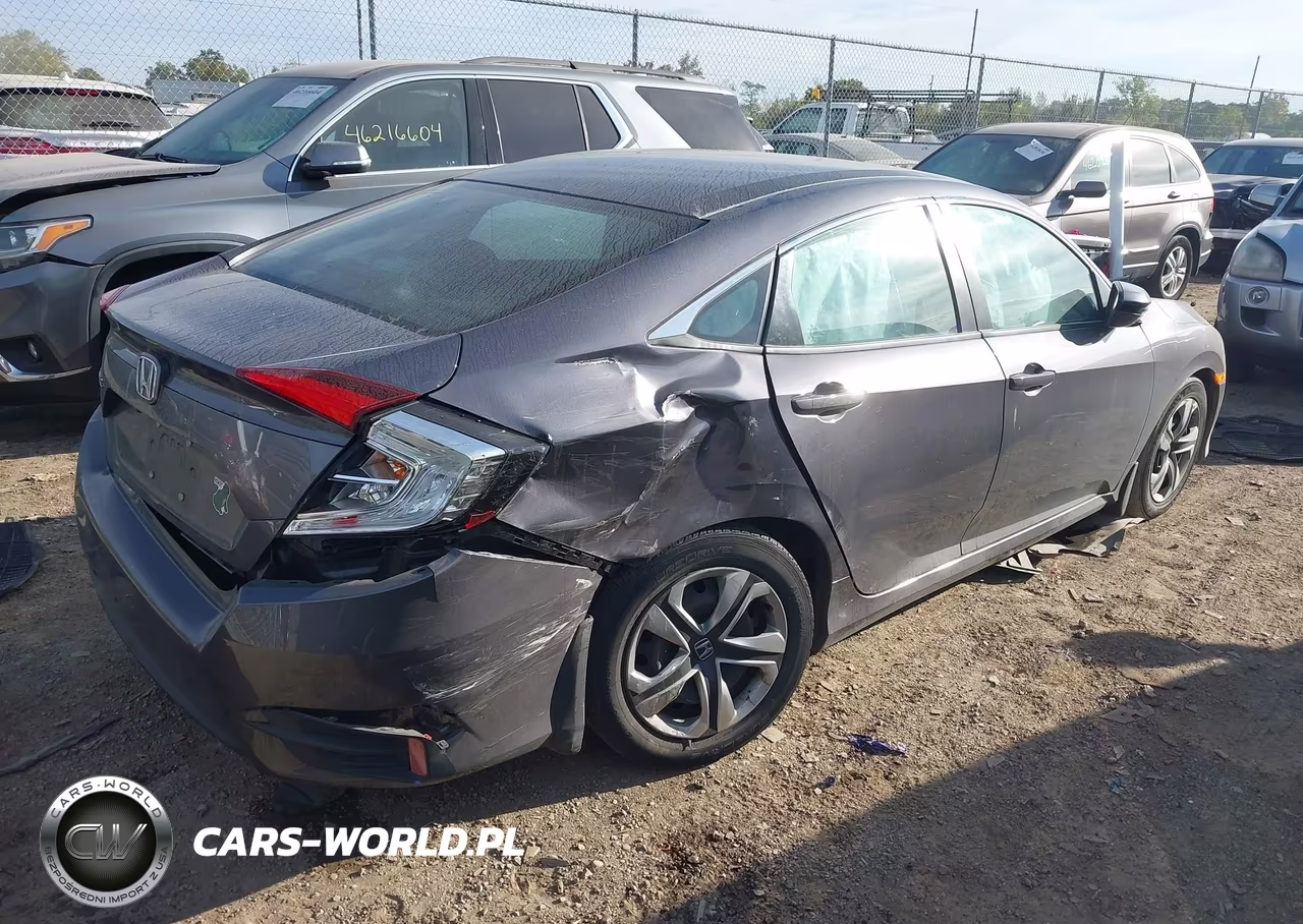 2017 Honda Civic Lx VIN:2HGFC2F51HH561624 - 4