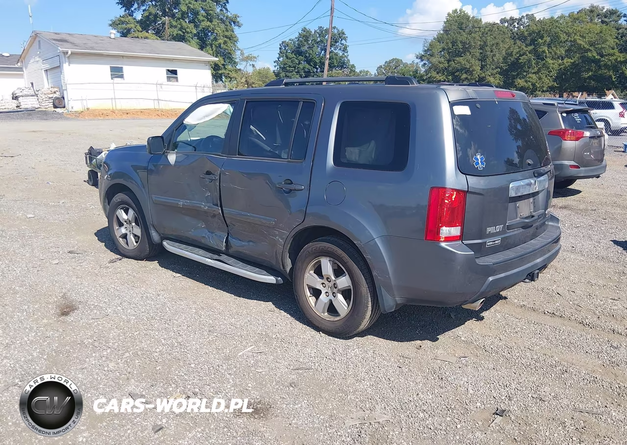 2011 Honda Pilot Ex-L VIN:5FNYF4H63BB022645 - 3