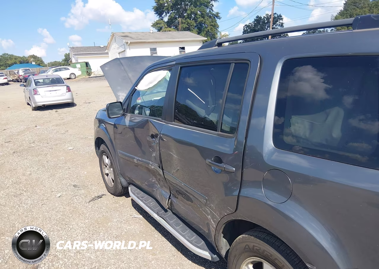 2011 Honda Pilot Ex-L VIN:5FNYF4H63BB022645 - 6