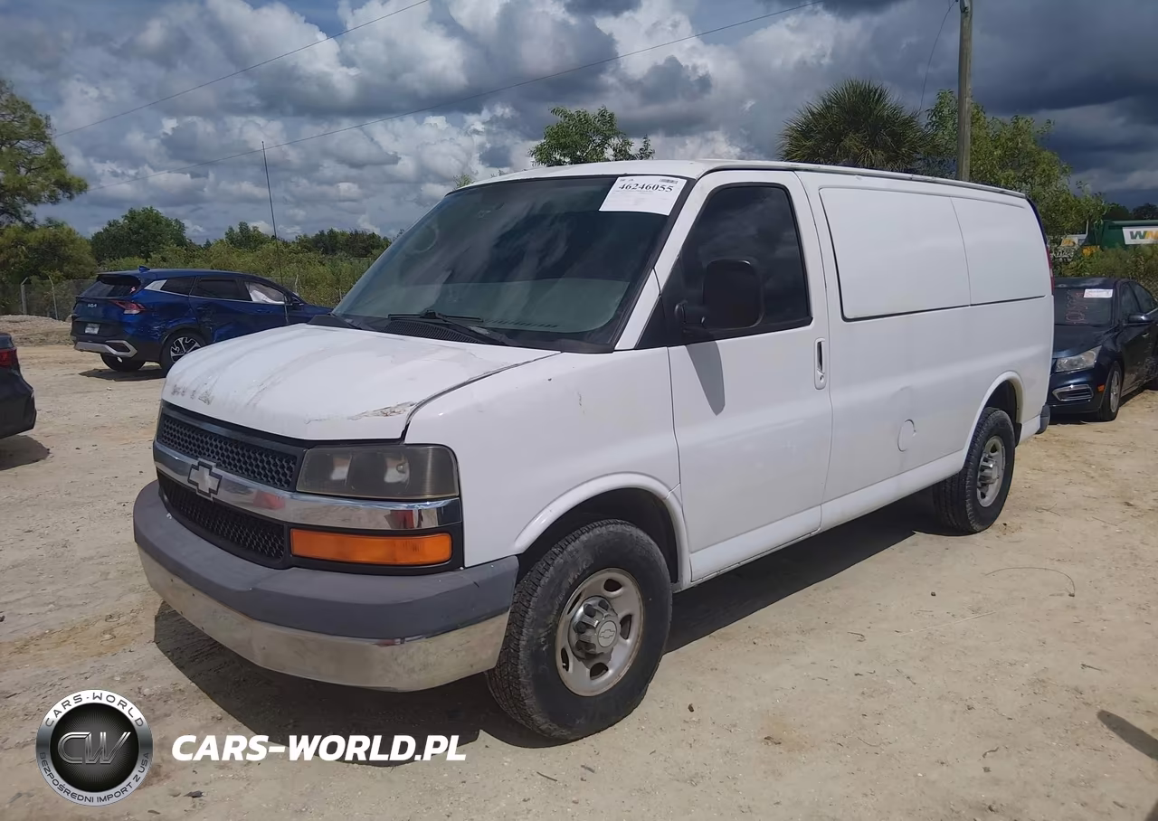 2009 Chevrolet Express 3500 Work Van VIN:1GCHG35C691135817 - 2